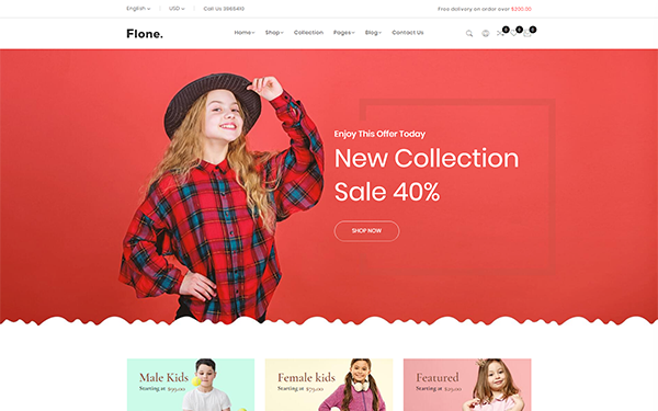 React JS eCommerce Template